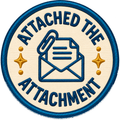 Attached the Attachment Sticker