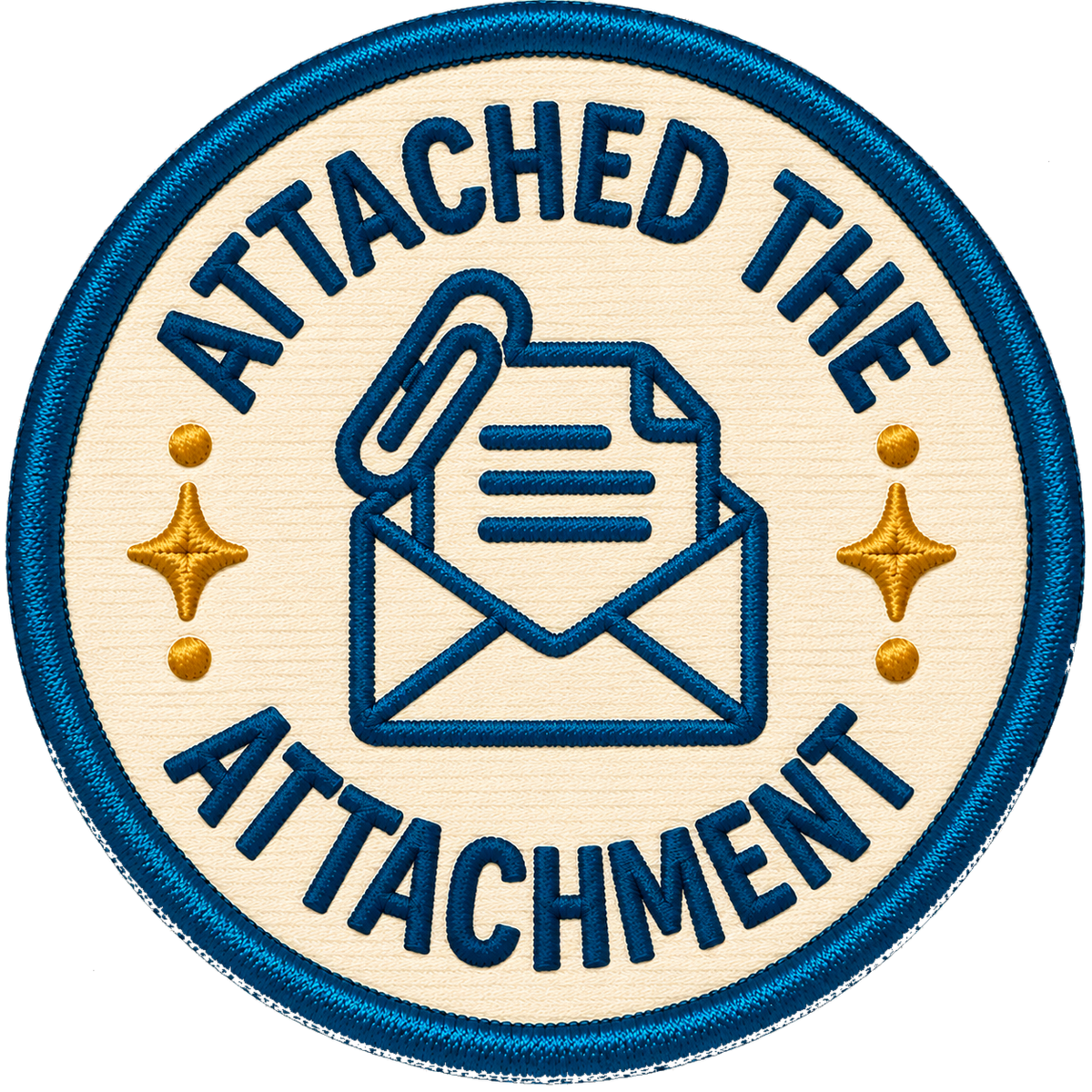 Attached the Attachment Sticker