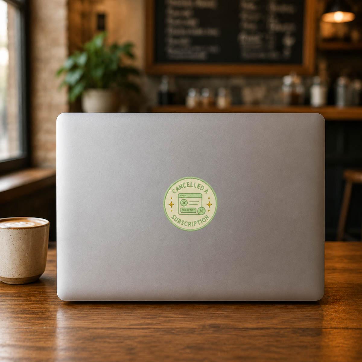 Cancelled a Subscription Sticker