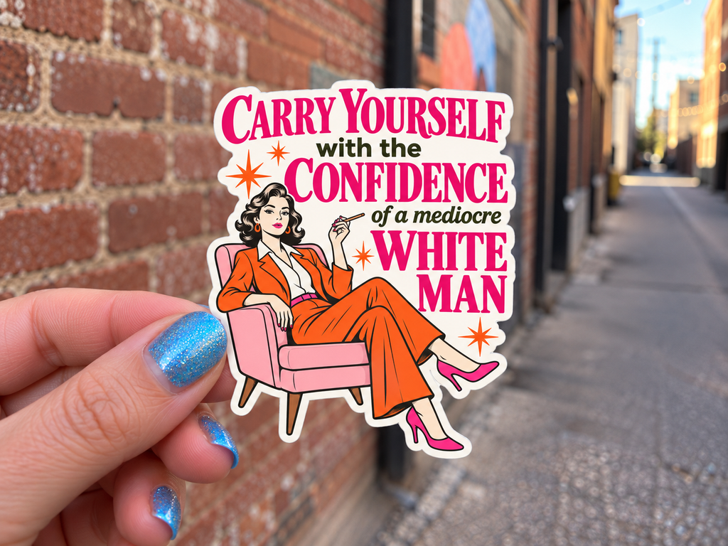 Carry Yourself with the Confidence design, lifestyle