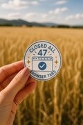 Closed All 47 Browser Tabs Sticker