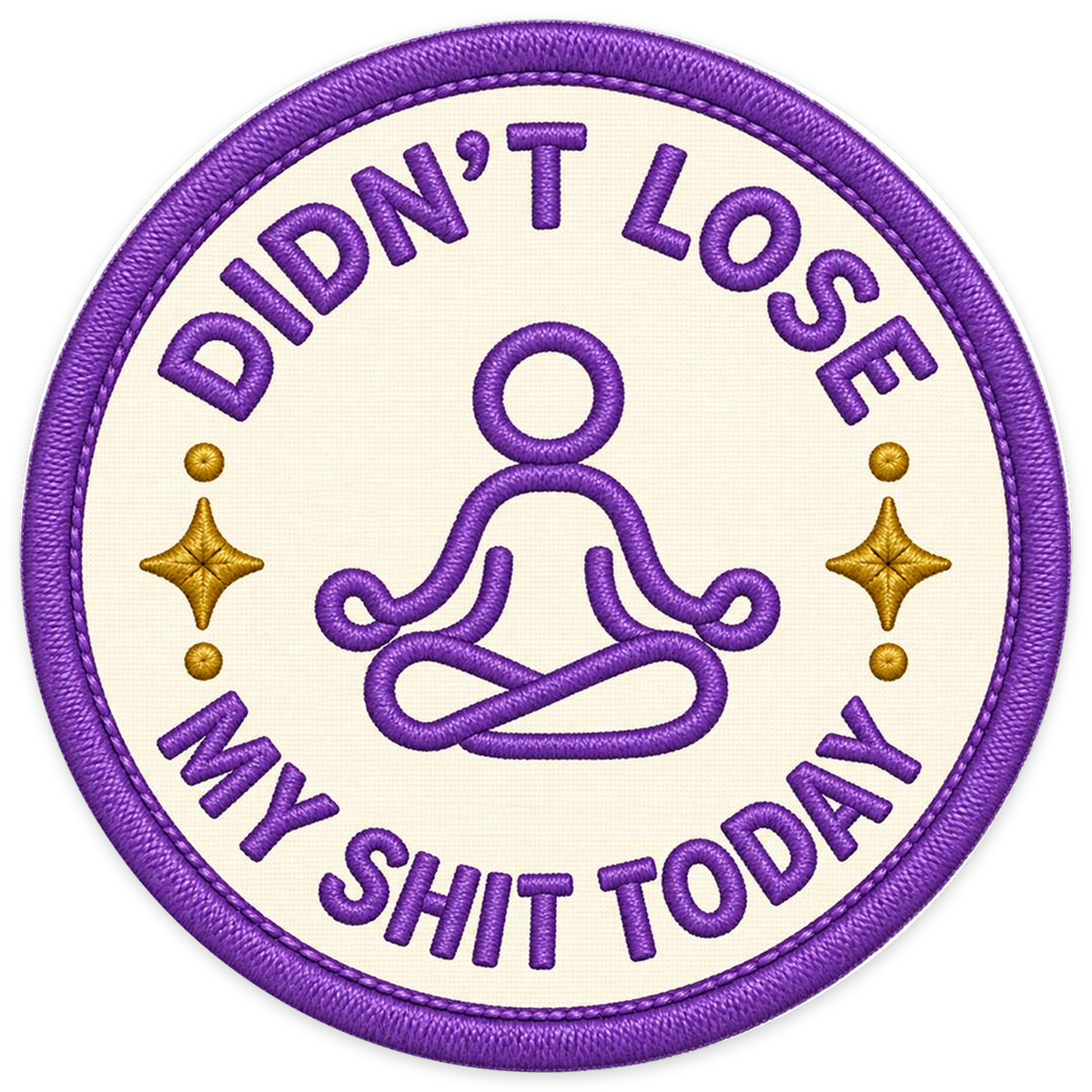 Didn't Lose My Shit Today Sticker