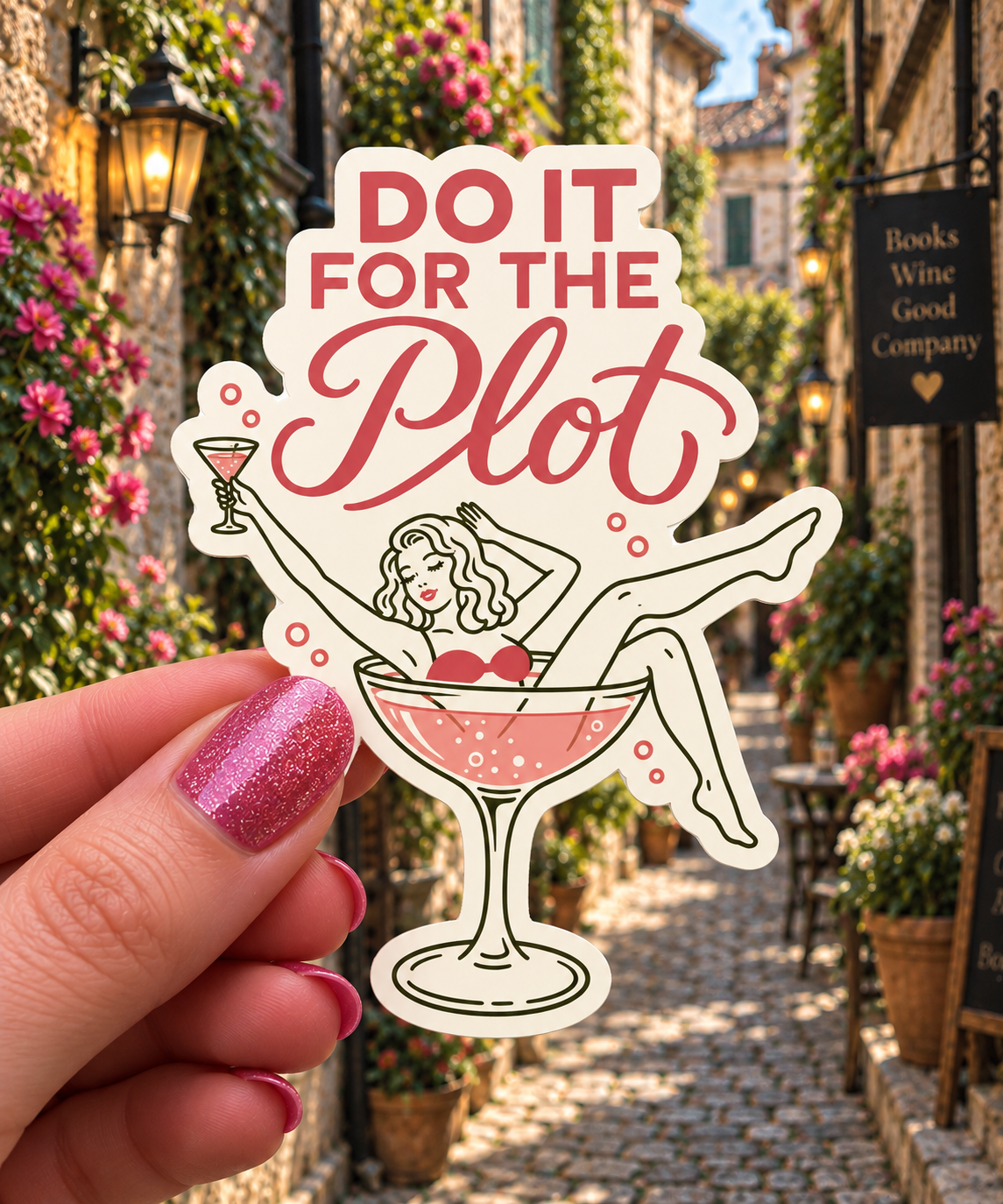 Do It For The Plot sticker