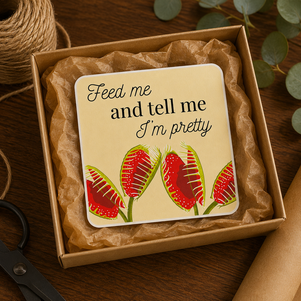 Feed Me and Tell Me I'm Pretty Sticker