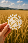 Folded Laundry Same Week Sticker