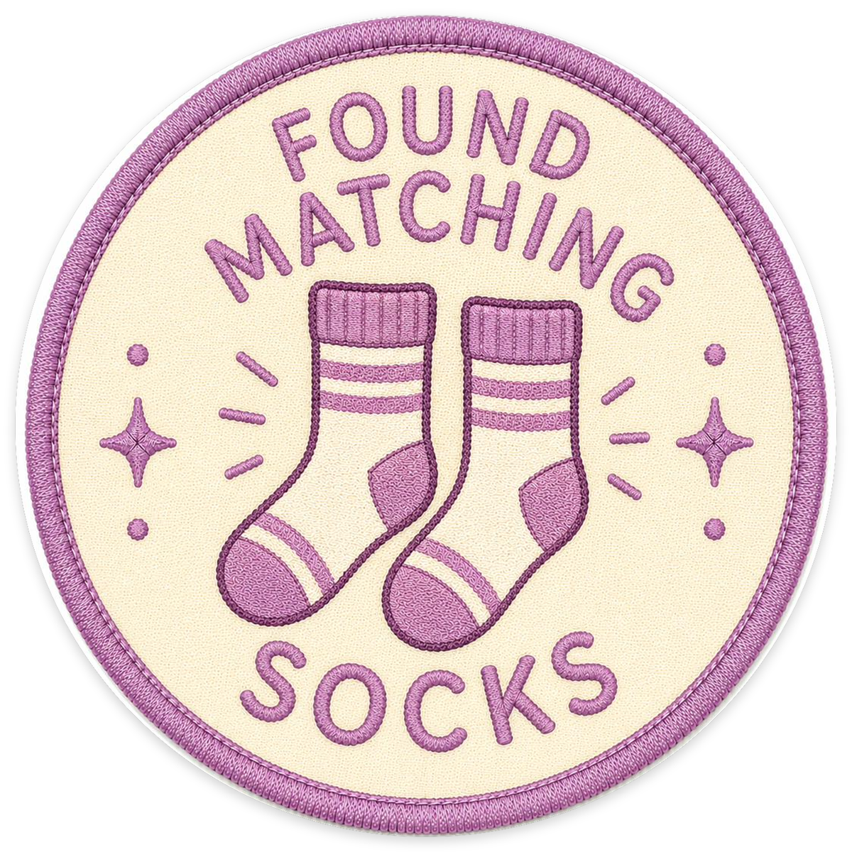 Found Matching Socks Sticker