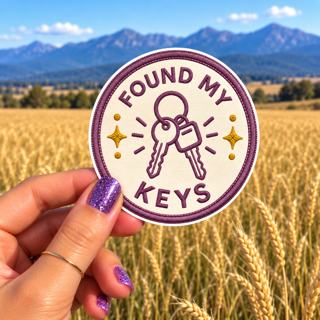 Found My Keys Sticker