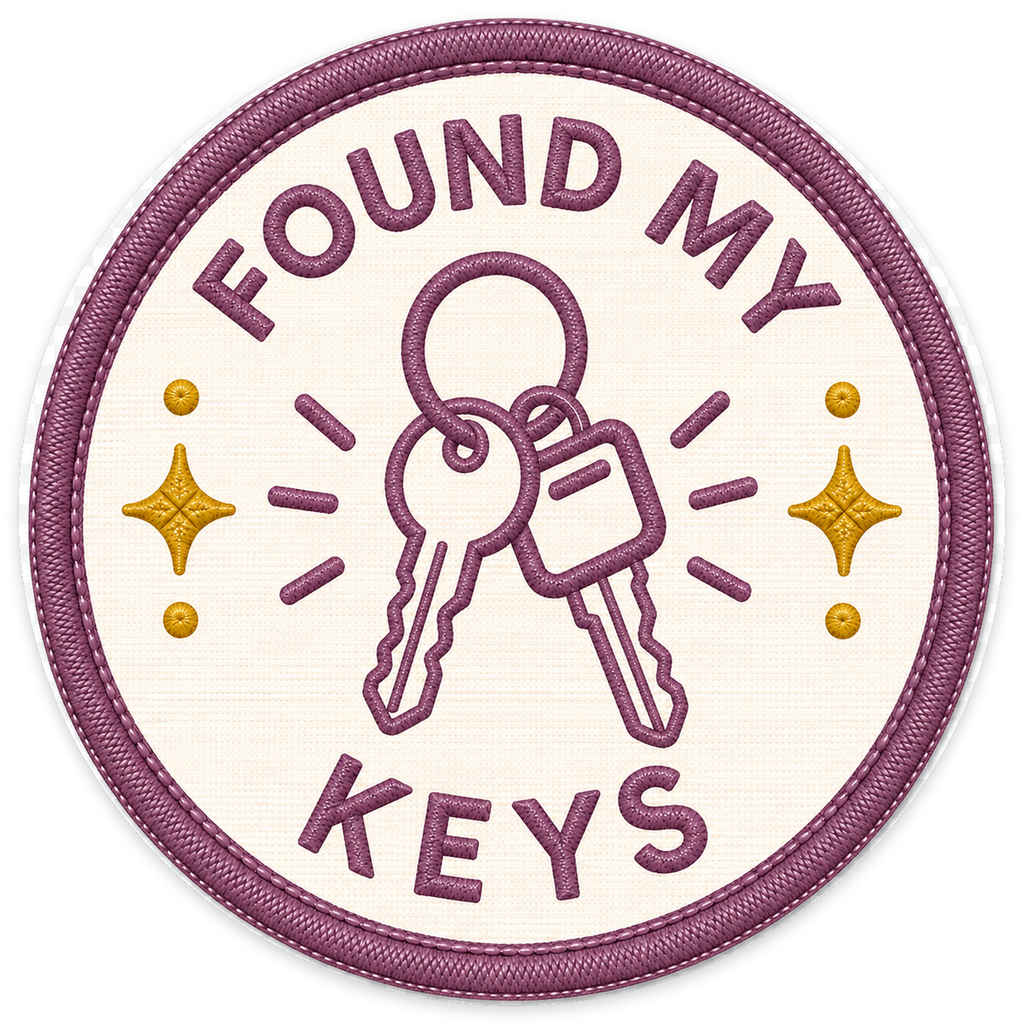 Found My Keys Sticker