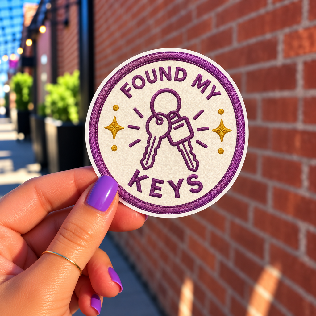 Found My Keys Sticker