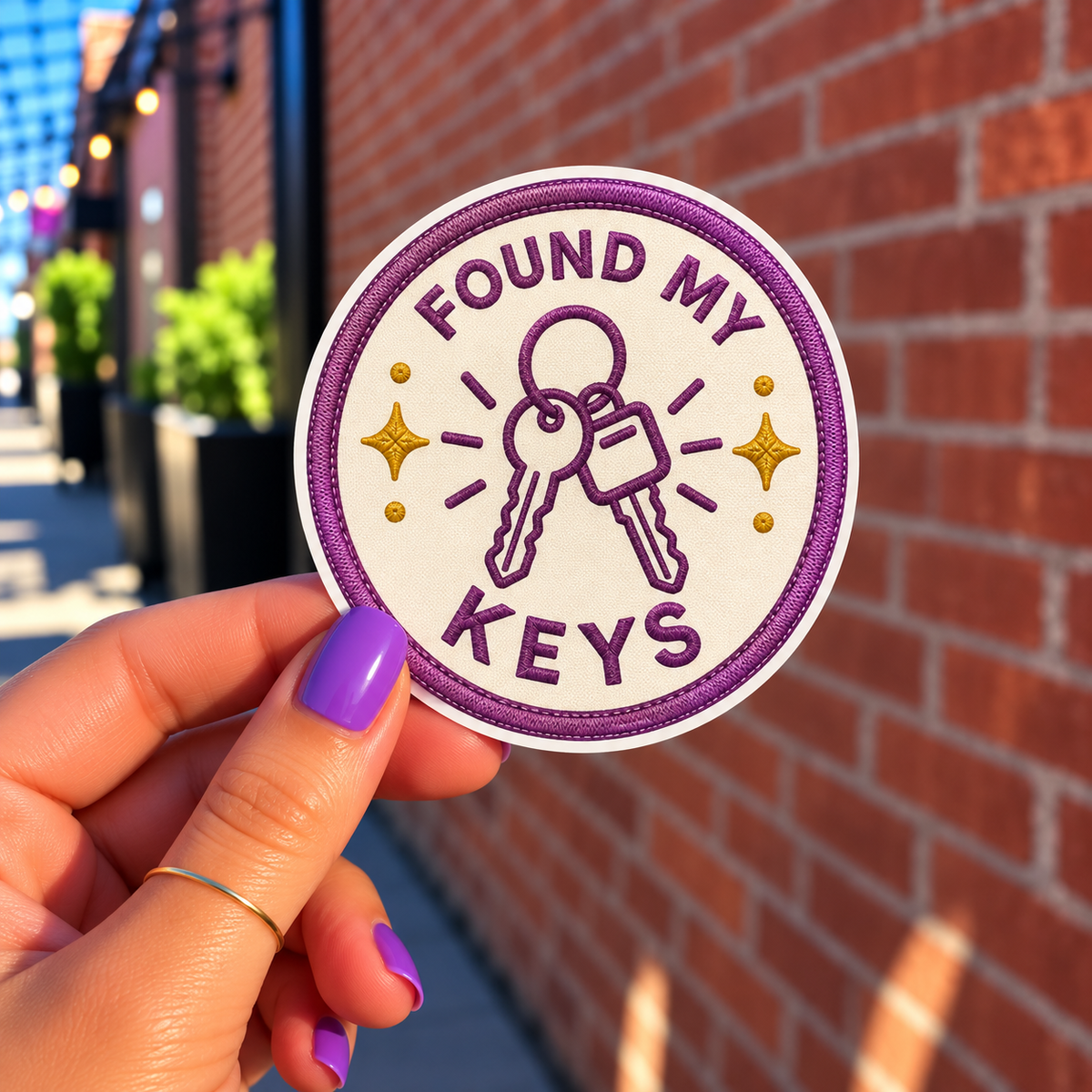 Found My Keys Sticker