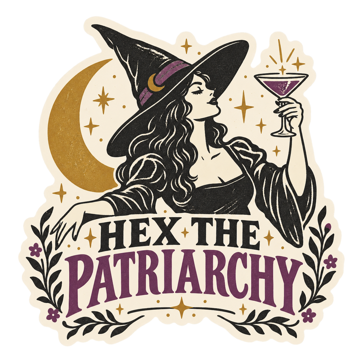 Hex the Patriarchy Sticker