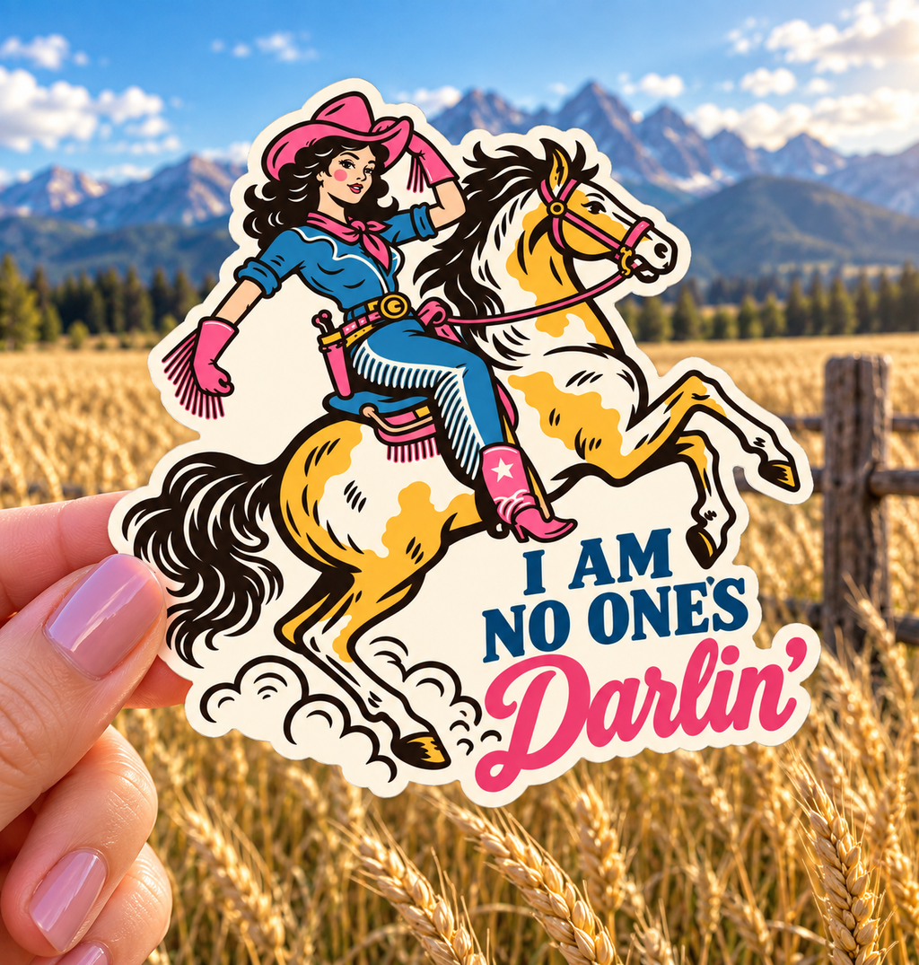 I Am No One's Darlin' design, lifestyle