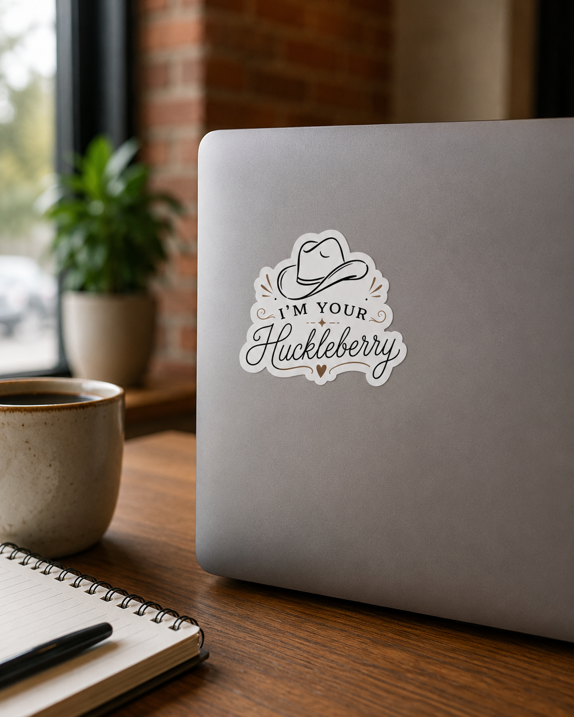 I'm Your Huckleberry Sticker