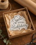 I'm Your Huckleberry Sticker