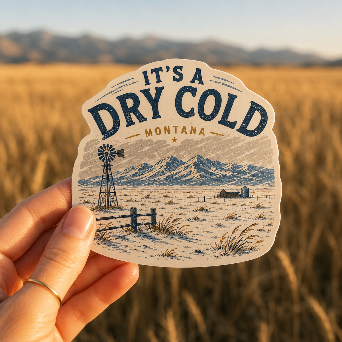 It's a Dry Cold magnet in use