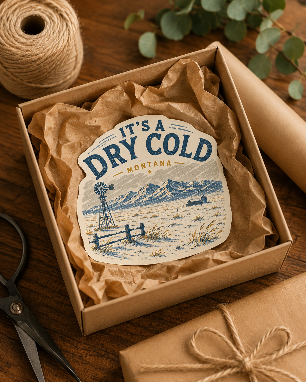 It's a Dry Cold Sticker