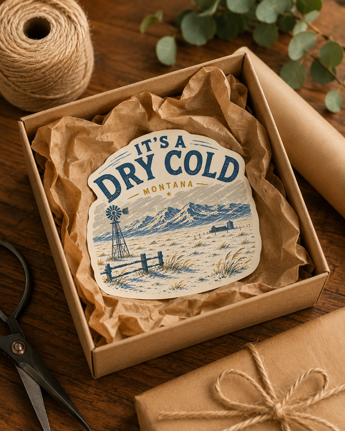 It's a Dry Cold Sticker