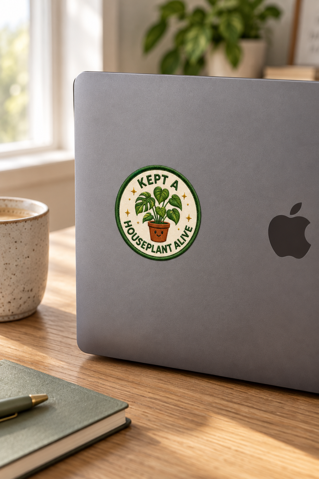 Kept a Houseplant Alive Sticker