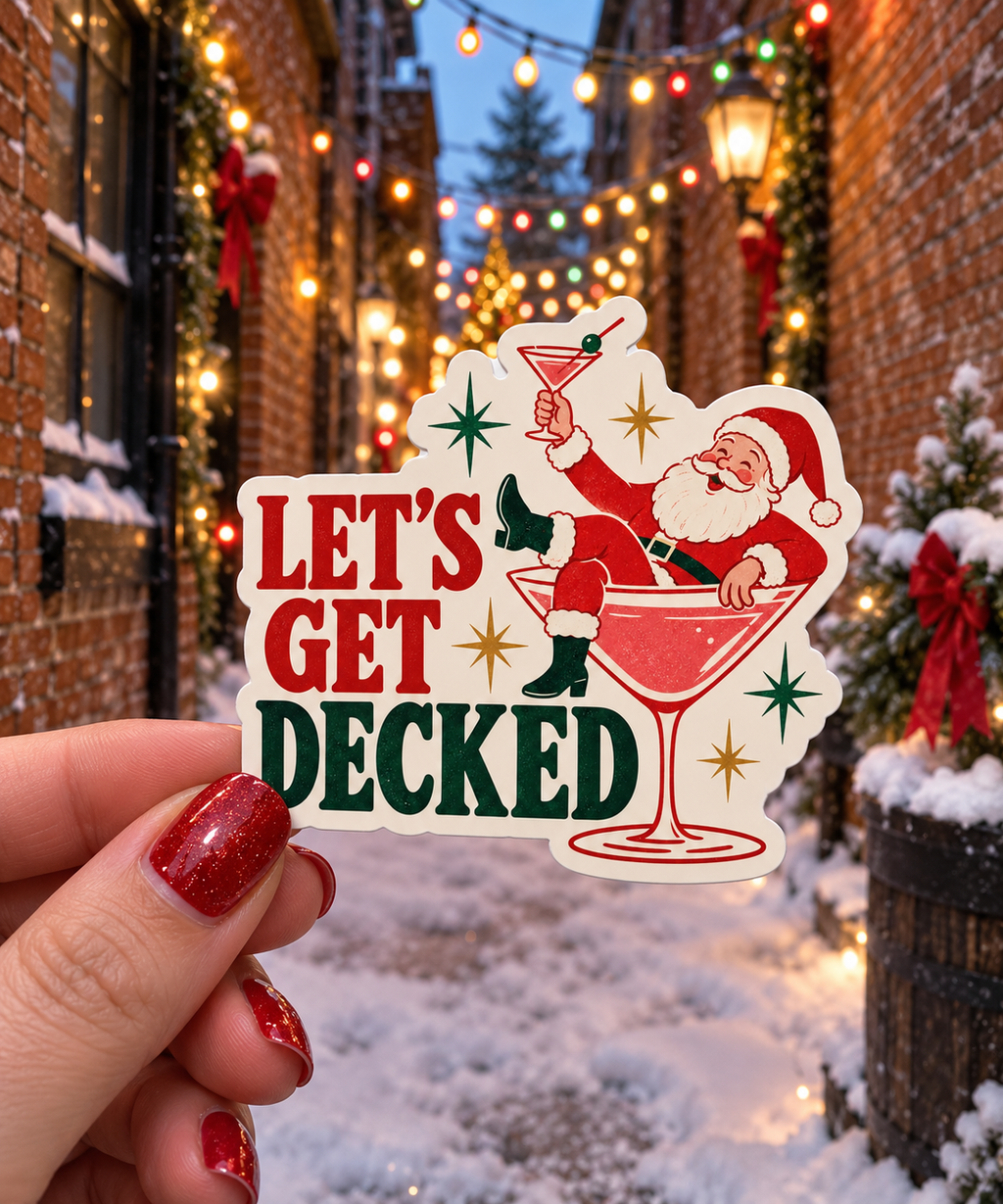 Let's Get Decked design, shown in use