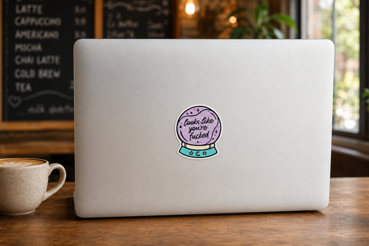 Looks Like You're F*cked Sticker