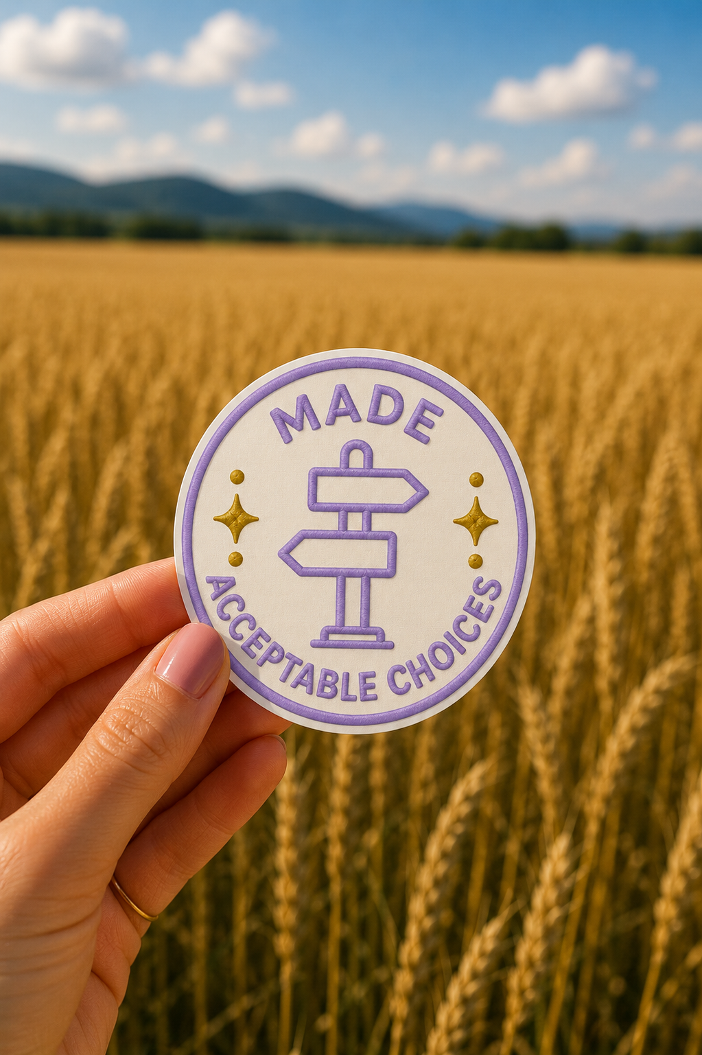 Made Acceptable Choices Sticker