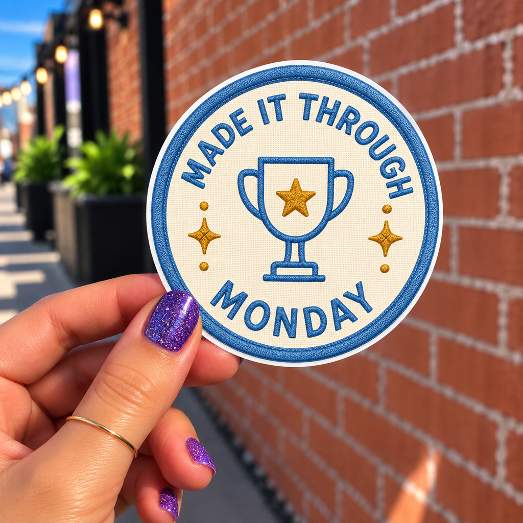 Made It Through Monday Sticker