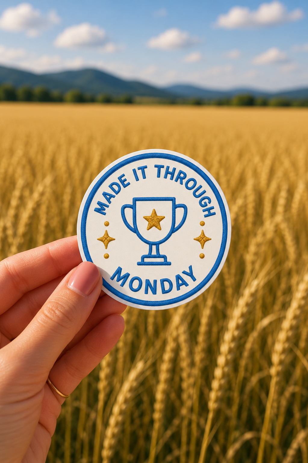 Made It Through Monday Sticker