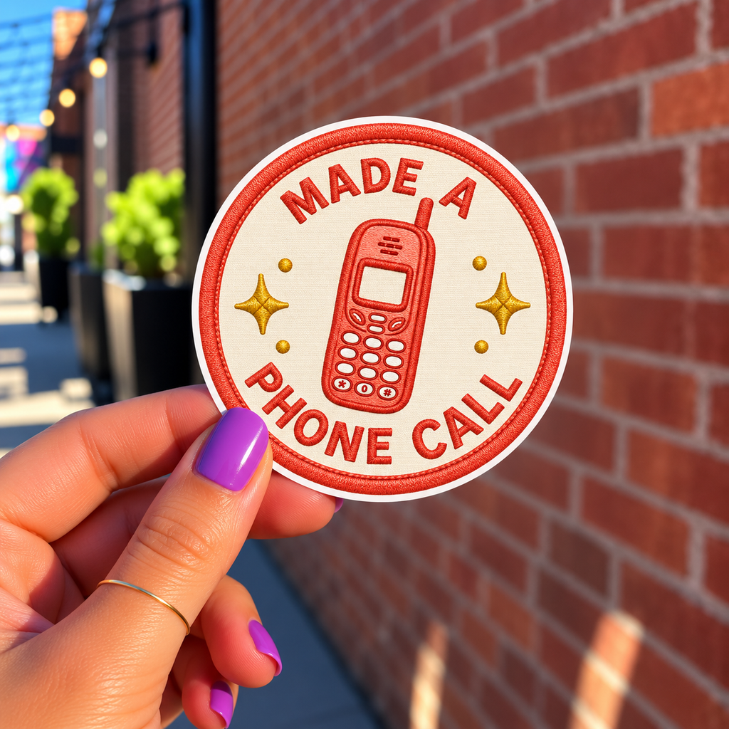 Made a Phone Call Sticker