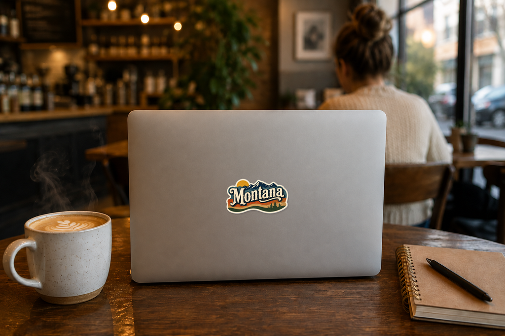 Montana Retro Mountain design, lifestyle