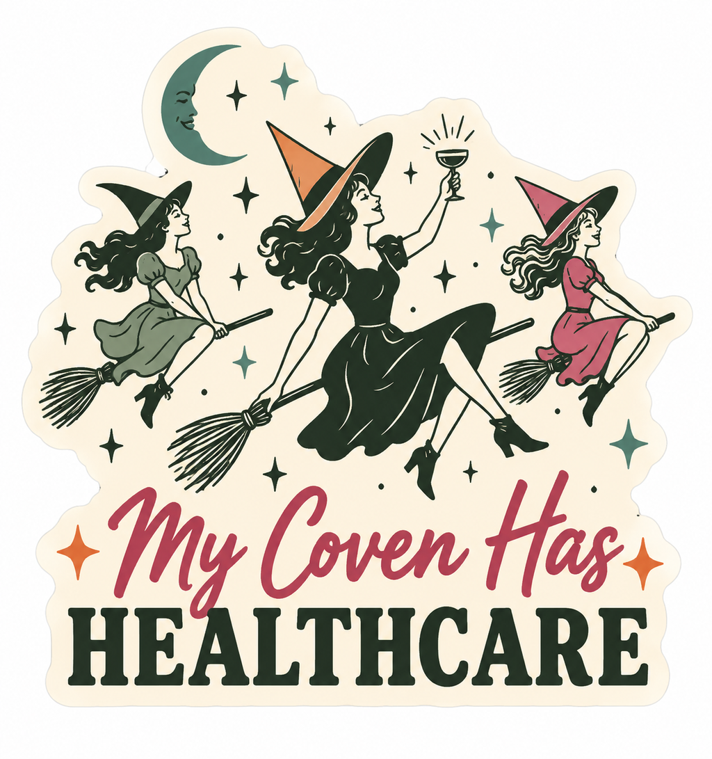 My Coven Has Healthcare design, flat