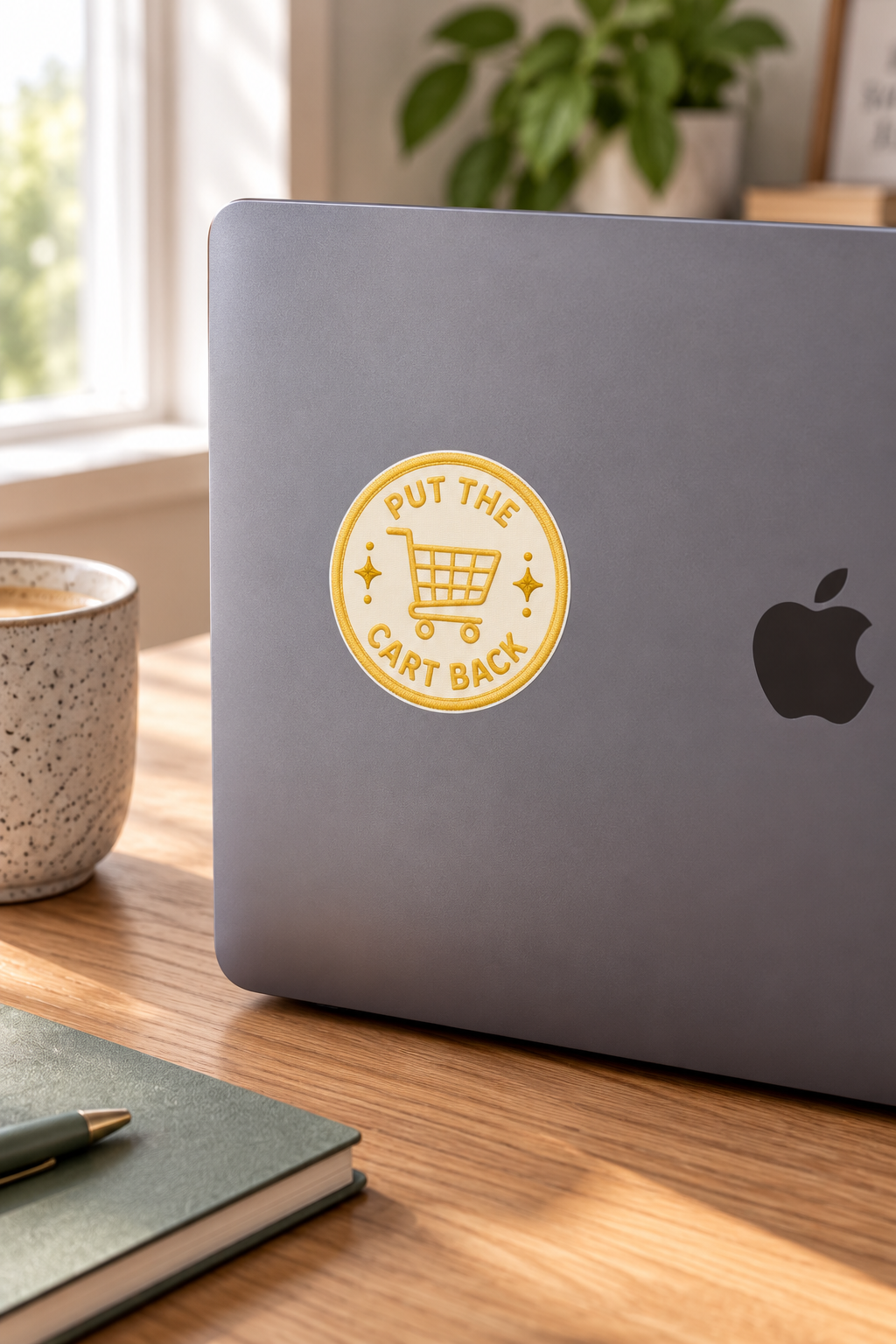 Put the Cart Back Sticker