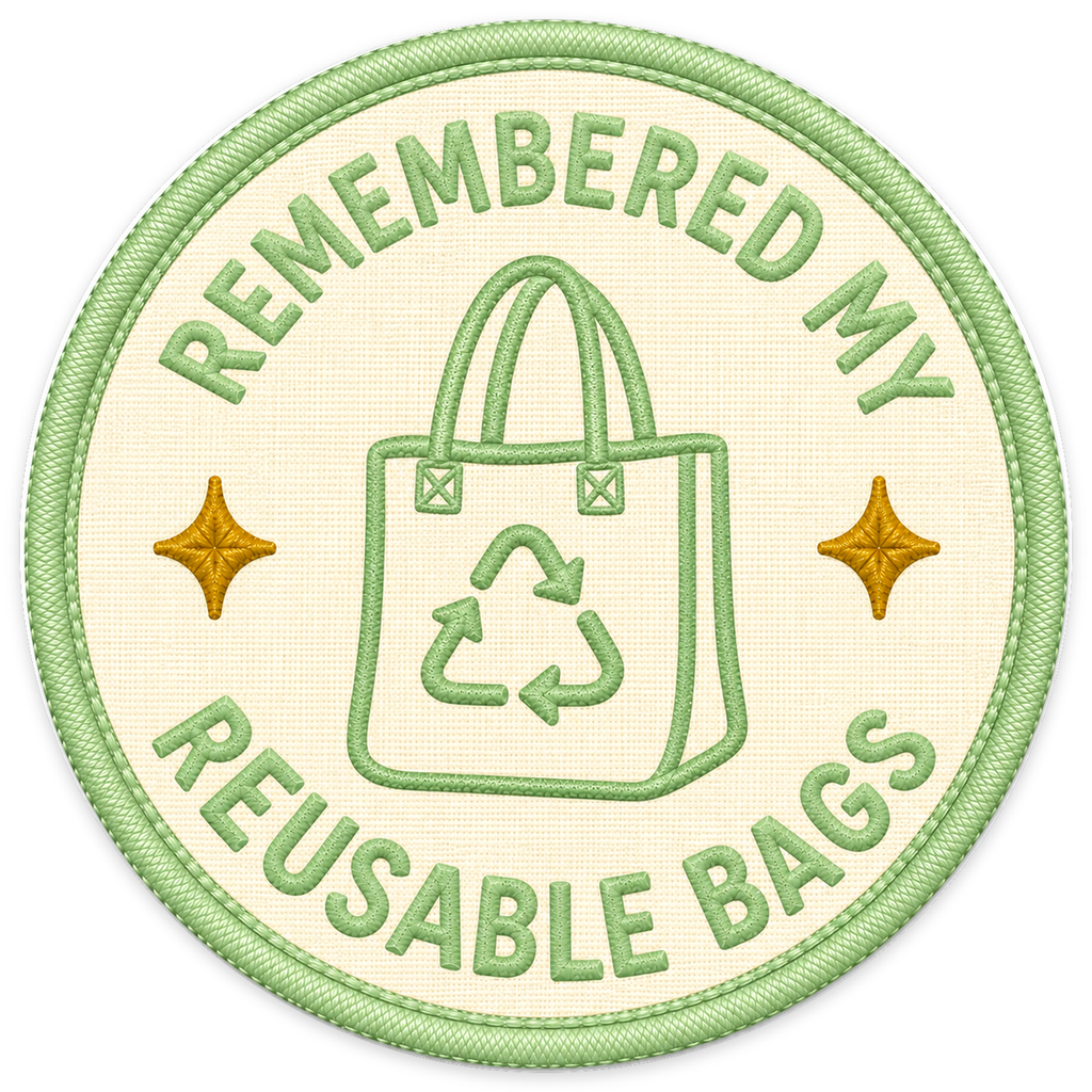 Remembered My Reusable Bags Sticker
