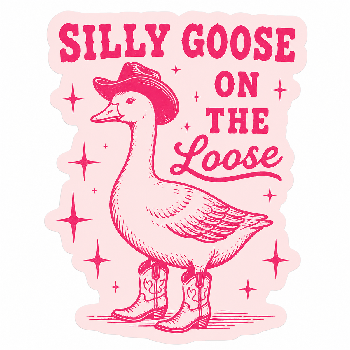 Silly Goose on the Loose magnet
