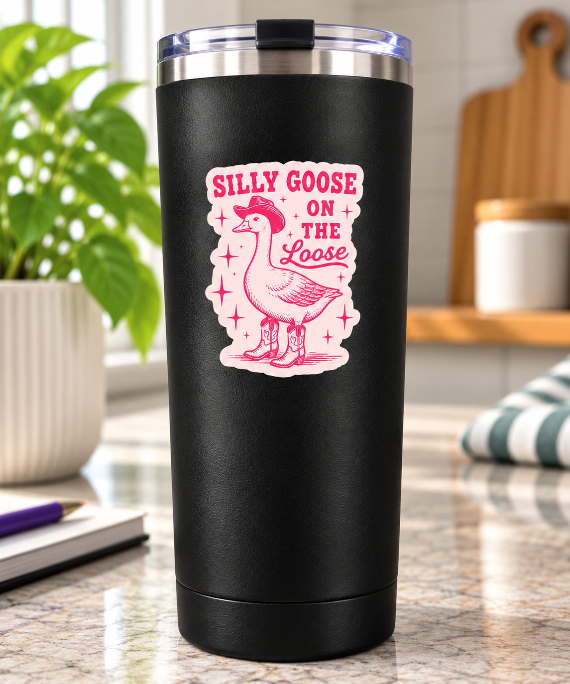 Silly Goose on the Loose Sticker