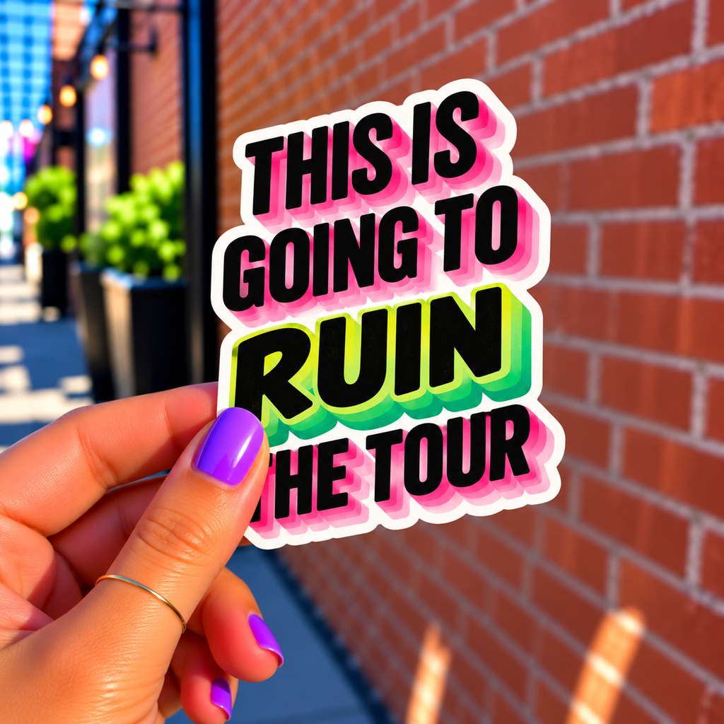 This Is Going to Ruin the Tour Sticker