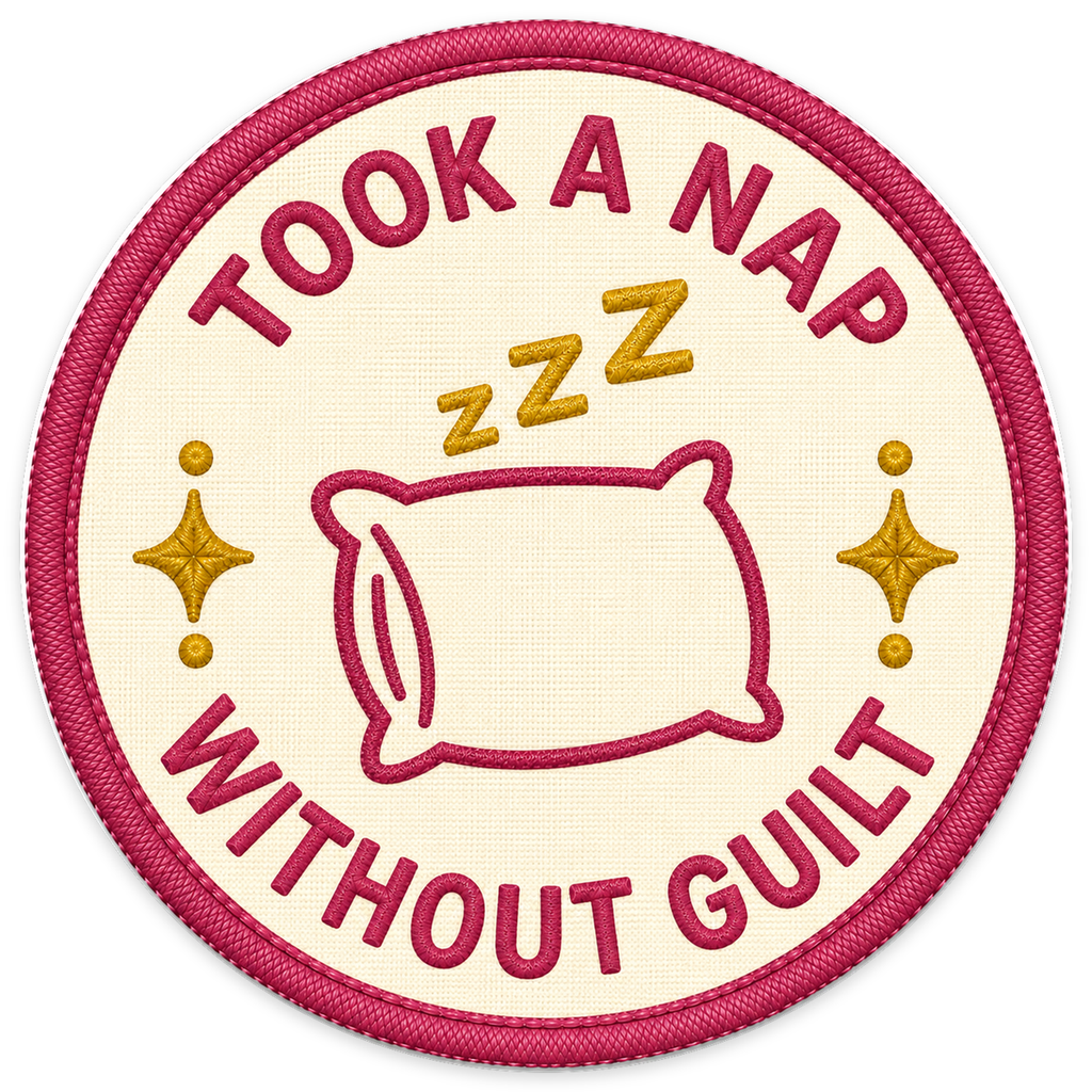 Took a Nap Without Guilt Sticker