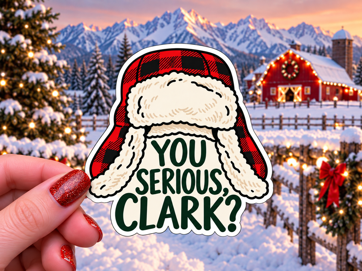 You Serious, Clark? design, shown in use
